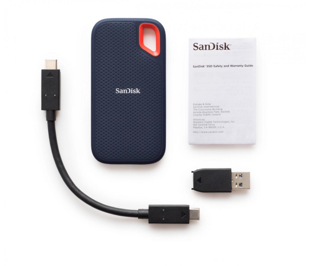 Sandisk Extreme Portable SSD 1TB USB 3.2 Gen.1 Granatowy - 417537 - zdjęcie 4
